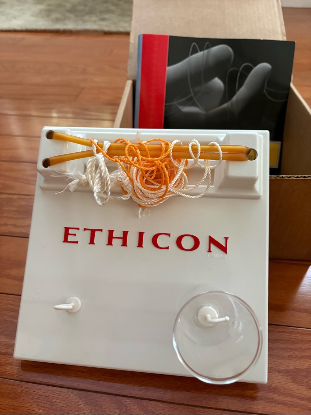 Ethicon suture tying practice kit